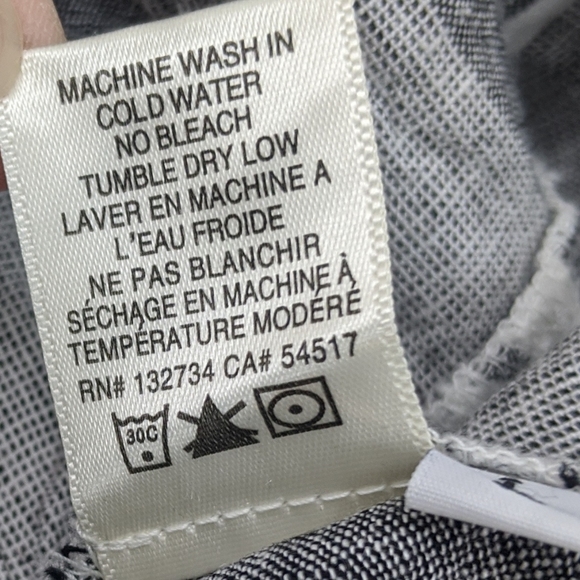 Cloth & Stone Linen Stripe Jumpsuit NEW L Gray - Picture 15 of 15